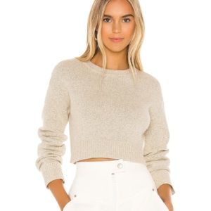 Tularosa cropped light sweater-xs